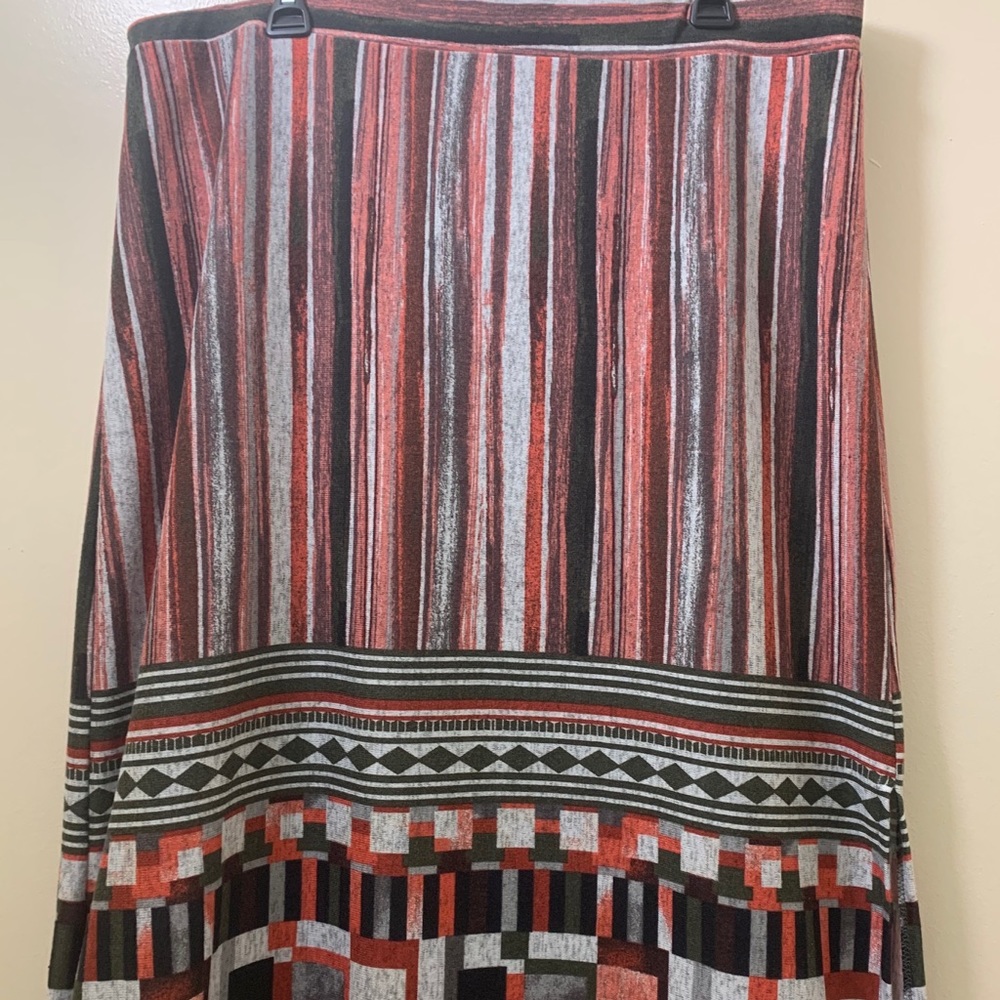 Multi colored skirt